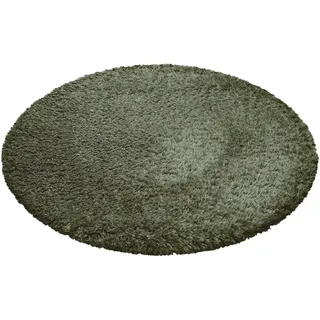 Esprit Hochflor-Teppich »YOGI ESP-096« grün, H:50mm Ø:80cm, Polyester, Teppiche, Hochflor-Teppich, flauschiger weicher Flor, Wohnzimmer, Schlafzimmer