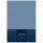 Spannbettlaken Jersey-Elasthan 150 x 200 cm blau