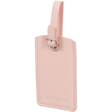 Bild Kofferanhänger Travel Accessories, Rechteckiger Gepäckanhänger (2x), 10 cm, Rosa (Pale Rose Pink)