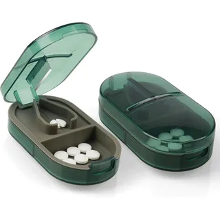 Tablettenteiler für kleine und große Tabletten, Pillenschneider in Halbe Viertel Schneiden