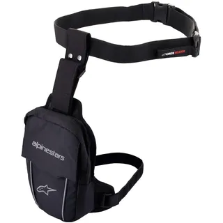 Alpinestars Access Beintasche, - Schwarz/Schwarz