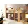 Hochbett Malte 90 x 200 cm inkl. Vorhang Kiefer massiv natur braun-beige
