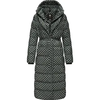 Ragwear Steppmantel »Steppmantel Niara Long Print Gesteppter Damen, Jacke,