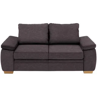 Beldomo Style Schlafsofa , Braun , Textil , Eiche , 196x90x100 cm , Goldenes M , Typenauswahl, Stoffauswahl, Rücken echt , Wohnzimmer, Sofas & Couches, Schlafsofas, Sonstige Schlafsofas