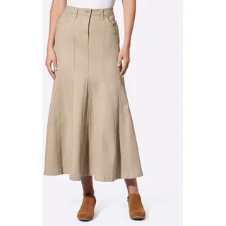 Heine Godetrock Damen Beige 38