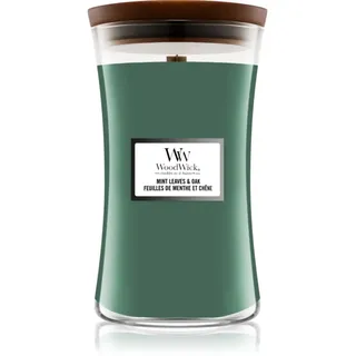 Woodwick Mint Leaves & Oak Duftkerze 609,5 g
