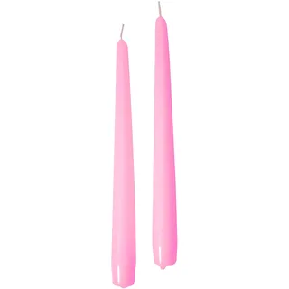 Spitzkerzen, Dusty Pink, Durchmesser 2,2 cm, Höhe 30 cm, 12 Stück