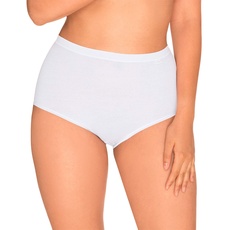 Sans Complexe Damen Simplement Coton 619102 Taillenslip, Weiß (Blanc Fmo), 54-56 (3er Pack)