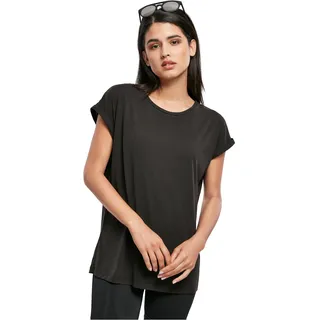 Urban Classics Damen T-Shirt Ladies Modal Extended Shoulder Tee, lang geschnittenes T-Shirt, erhältlich in vielen Farbvarianten, Größen XS-5XL