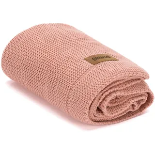 fillikid Babydecke "Strick 80x100 cm", rosa