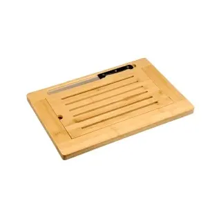 KESPER Brot Schneidebrett inkl. Messer, FSC