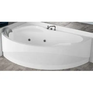 Novellini Vogue Hydro Plus 150x85 CM Badewanne Desinfektion Rund Li Wasserhahn