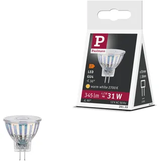 Paulmann 29139 Standard 12V LED Reflektor GU4 4 W, 345 lm, 1 x, F)