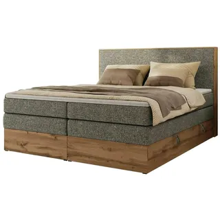 MKS Wood Classic King 160 x 200 cm H3 Grau