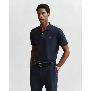 GANT Contrast Pique blau 4XL