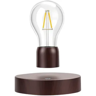 VGAzer Magnetische schwebende, drahtlose LED-Glühbirnen-Tischlampe für einzigartige Geschenke, Raumdekoration, Nachtlicht