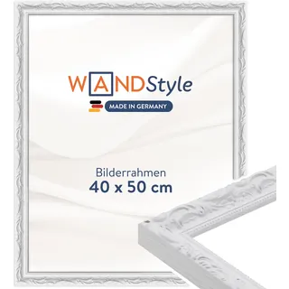 WandStyle Bilderrahmen Vintage Weiß 30x40 cm 2er Set