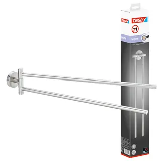 Tesa Moon Handtuchhalter 2-armig Silber