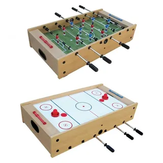 GARLANDO Mini-Kicker / Airhockey Big Fun 2 in 1