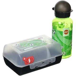 Emsa Soccer Brotdose & Kindertrinkflasche Geschenk-Set, 2-tlg. (518140)