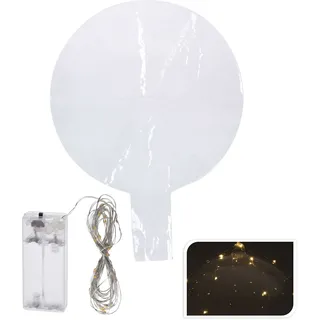 Ballon Aufblasbar Mit LED Warmweiß Dekorationen Weihnachten Haus