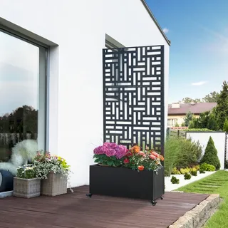 casa.pro Bernalda 82 x 190 x 38 cm Schwarz