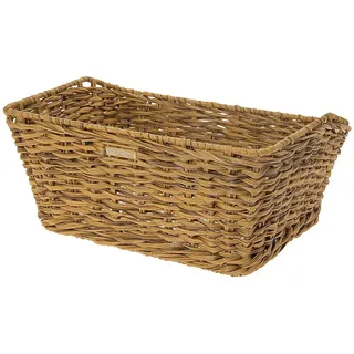 Brn Vintage Eco Rattan Korb - Natural Brown - One Size
