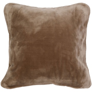 Gözze - Premium Cashmere-Feeling Kissenbezüge, 500 g/m2, 50 x 50 cm - Taupe