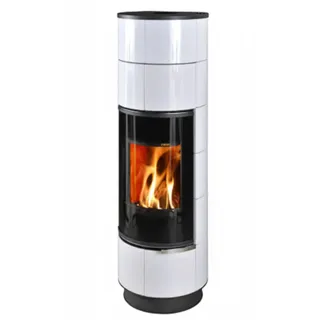 THORMA Kaminofen | DELIA PLUS Keramik | 7,5 kW | Weiß