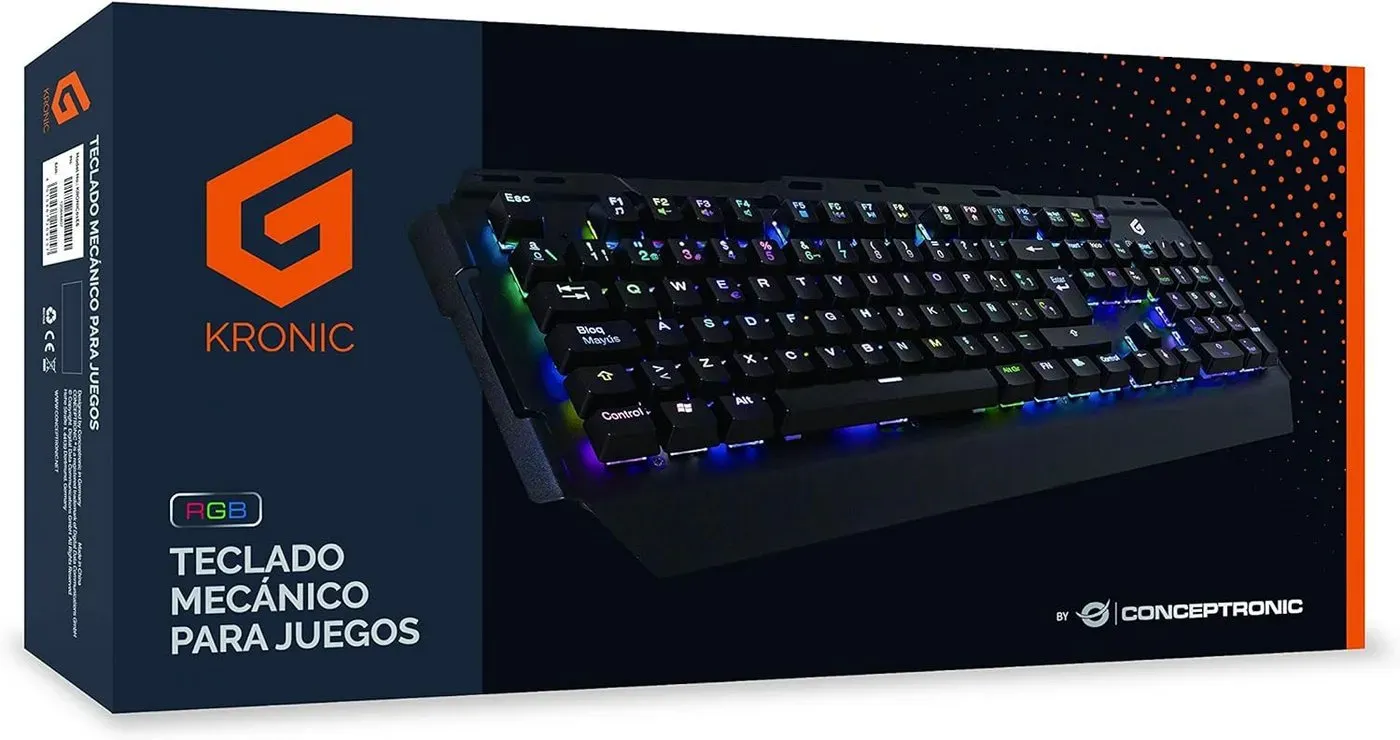 Bild von Kronic, LEDs RGB, BLUE Switches, USB, DE (KRONIC01DE)