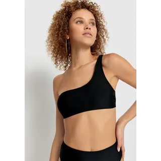 LSCN by LASCANA Bustier-Bikini-Top »Gina« in One-Shoulder-Optik, schwarz