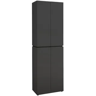 VOLEO UNIQUE Garderobenschrank 60x199x37 grau