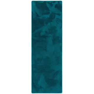 Snapstyle Luxus Super Soft Hochflor Langflor Teppich Läufer Deluxe , Petrol , Textil , 100x300 cm , Teppiche und Böden, Teppiche, Teppichläufer, Läufer