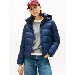 Tommy Hilfiger Casual Jacket mit Kapuze, Blau Dark Night navy, M