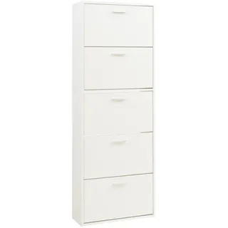 [en.casa] Sykkylven 60 x 169 x 24 cm weiß