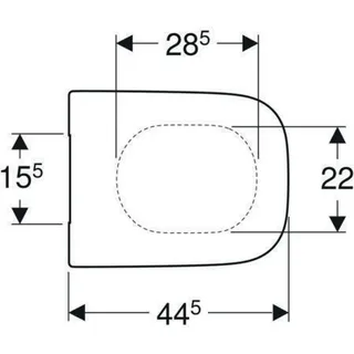 Geberit Renova Plan Weiß