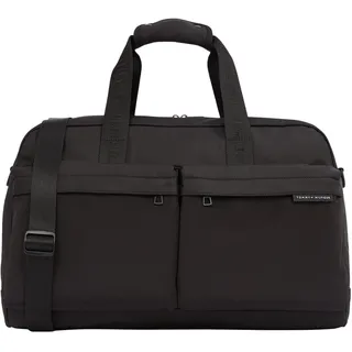 Tommy Hilfiger Herren Duffle Bag Tasche Element Repreve Reisetasche, Schwarz (Black), Einheitsgröße