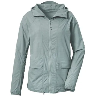 Killtec Damen Leichtstretchjacke mit Kapuze/Sportjacke KOS 166 WMN JCKT, aquaverde, 40, 44331-000