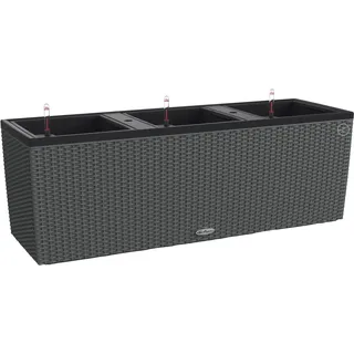 Lechuza® Pflanzgefäß Trio Cottage 100 cm x 32 cm x 34 cm Granit