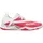 Hallen-Sport-Schuhe weiß rot