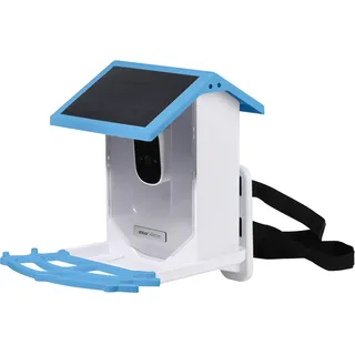Dobar dobar® Vogel-Futterhaus Eazy mit Solarpanel und WiFi-Kamera