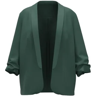 PIECES Damen Pcbosella 3/4 Blazer Noos Qx, Trekking Green, 46 Große Größen