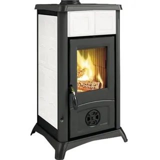 FireFix Kaminofen »Gemma«, Keramik, 6 kW - weiss