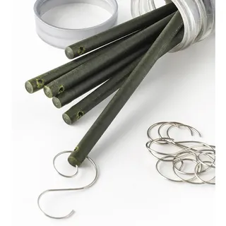 Duftstäbchen für den Weihnachtsbaum - Duft des lebenden Baumes 6 Stück - Grün