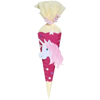 Ursus Geschwisterschultüte Bastelset Einhorn, von Ursus pink - rosa