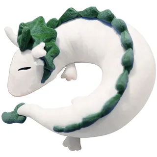 TOGHPUW Drachen Kuscheltier, Kuscheltier Kissen, Anime Merch, Nackenkissen, Reisekissen, StüTzende Funktion