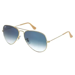Ray-Ban Aviator Gradient, Erwachsener, Männlich, Pilot, Pilot, Vollrand, Gold - Bunt