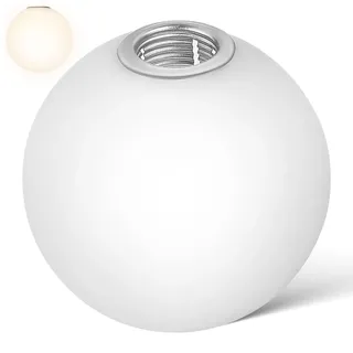 VILLCASE Lampenschirm Glas Ersatz, G9 Glas Ersatzschirm Ersatz Kugel Lampen Lampenabdeckung für Tischlampe Stehlampe Wandleuchte Pendelleuchte 8cm Lampenschirm Aus Frosted