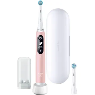Oral-B iO Series 6 pink sand + Reiseetui + Aufsteckbürste 2 St.
