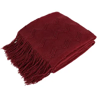 PAVILIA Strickdecke 127 x  cm Zickzack